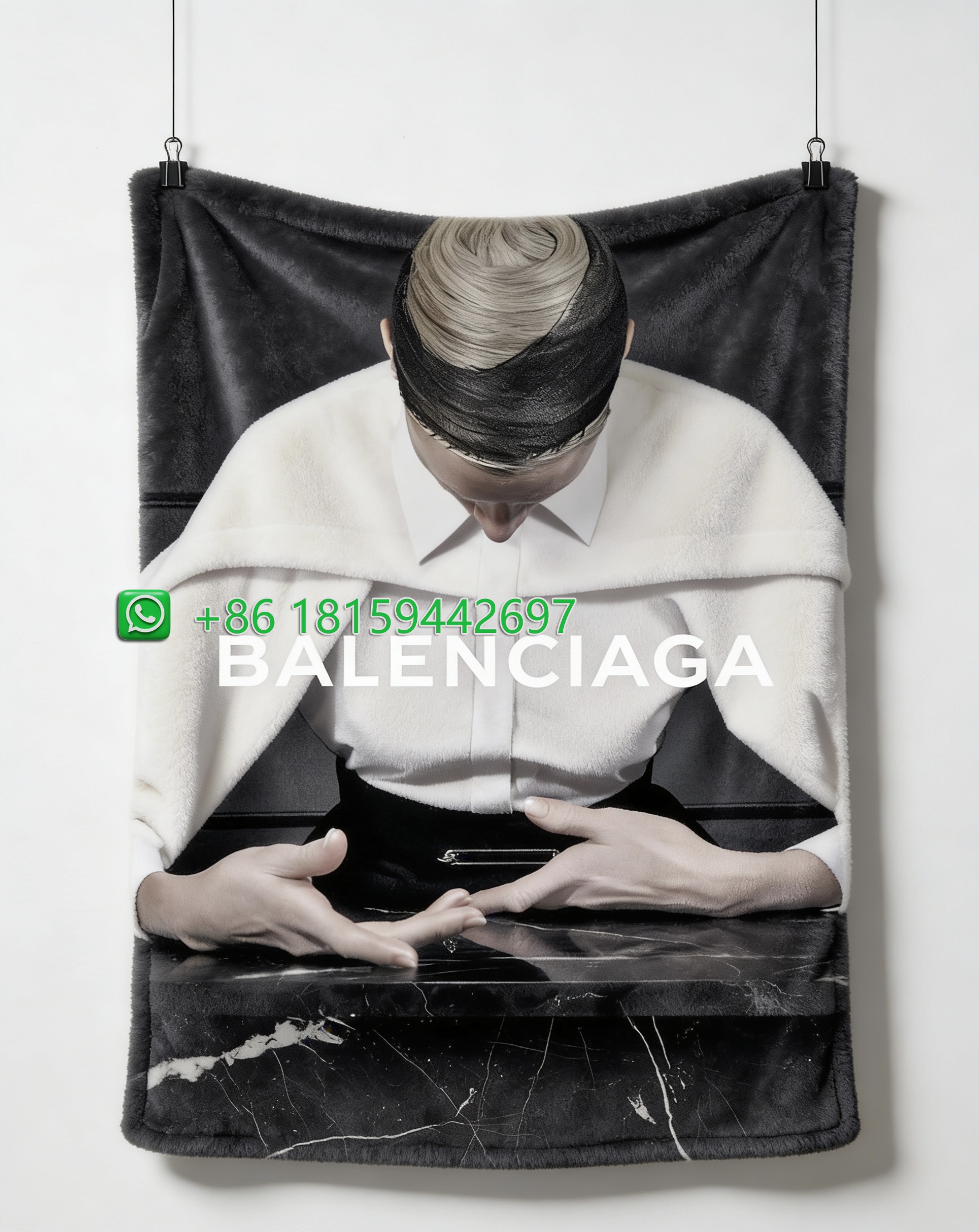 Balenciaga Throw Blankets